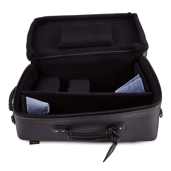 GARD Gig Bag 9-ECS-GK Elite Compact Trompete + flugelhorn Gig Bag Synthetic mit Leder Besatz