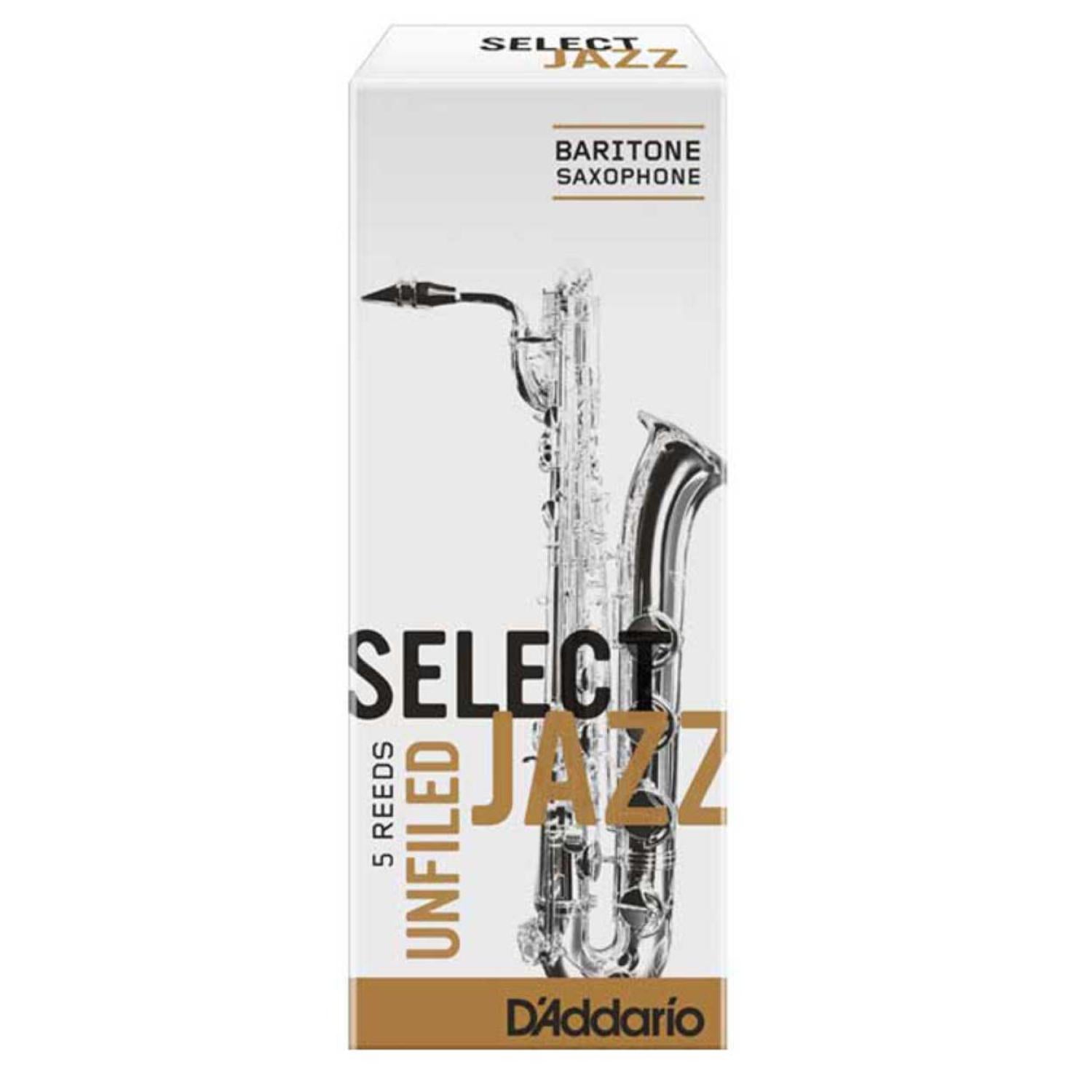 D'ADDARIO ORGANIC SELECT JAZZ UNFILED Baritonsax 3 S