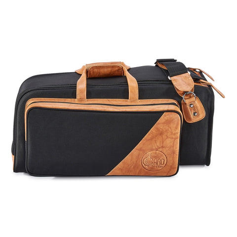 GARD Gig Bag 17-ESK Elite Trompete + Flugelhorn Gig Bag Synthetic mit Leder Besatz