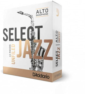 D'ADDARIO ORGANIC SELECT JAZZ UNFILED Altsax 3 S