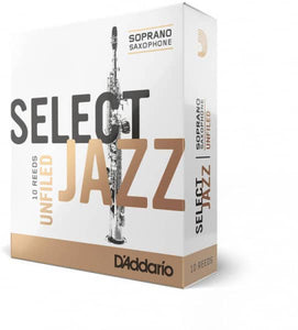 D'ADDARIO ORGANIC SELECT JAZZ UNFILED Sopransax. 3 S