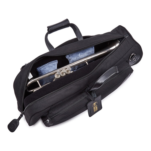GARD Gig Bag 1-MSK Single Trompete Gig Bag Synthetic mit Leder Besatz