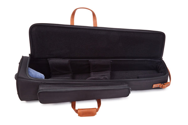 GARD Gig Bag 21-ESK Single Elite Tenor Posaune Gig Bag Synthetic mit Leder Besatz